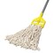 Rubbermaid Commercial 1 in Cut-End Wet Mop, White, Cotton, PK12, FGV11700WH00 FGV11700WH00 - alternate 2